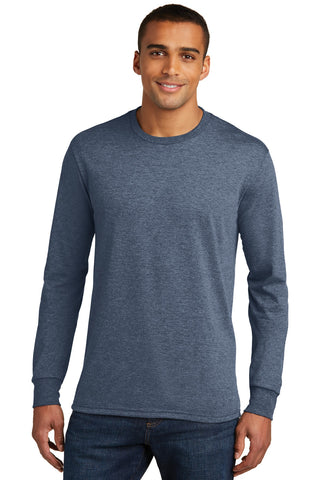 District Perfect Tri Long Sleeve Tee (Navy Frost)