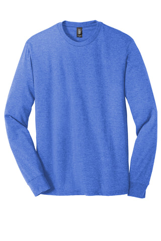 District Perfect Tri Long Sleeve Tee (Royal Frost)