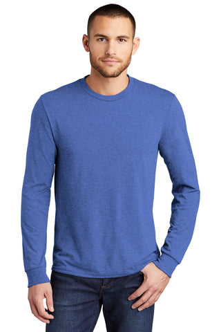 District Perfect Tri Long Sleeve Tee (Royal Frost)