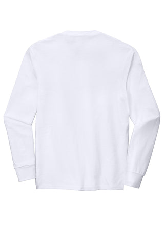 District Perfect Tri Long Sleeve Tee (White)