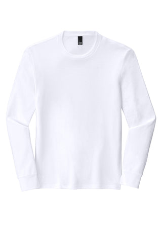 District Perfect Tri Long Sleeve Tee (White)