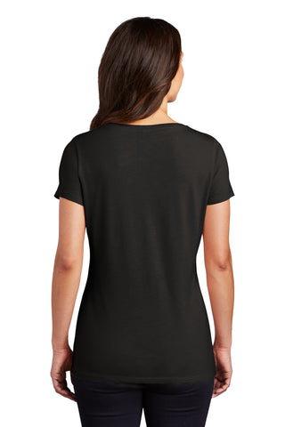 District Women's Perfect Tri V-Neck Tee (Black)