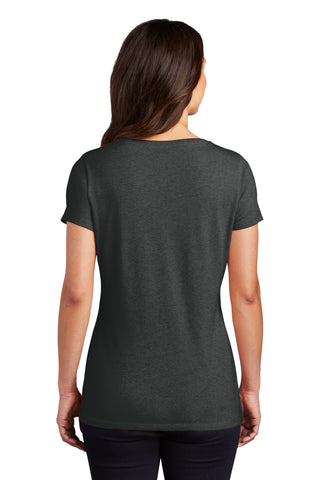 District Women's Perfect Tri V-Neck Tee (Black Frost)