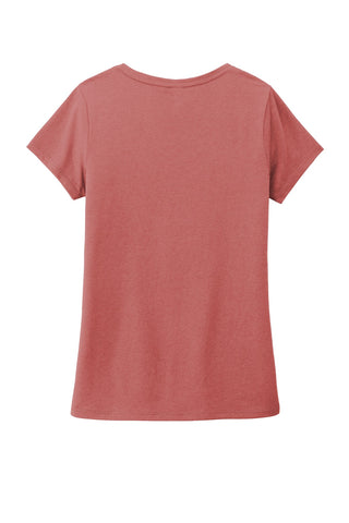 District Women's Perfect Tri V-Neck Tee (Blush Frost)