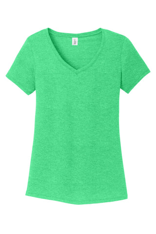 District Women's Perfect Tri V-Neck Tee (Green Frost)