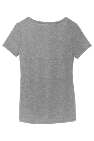 District Women's Perfect Tri V-Neck Tee (Grey Frost)