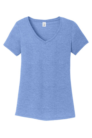 District Women's Perfect Tri V-Neck Tee (Maritime Frost)