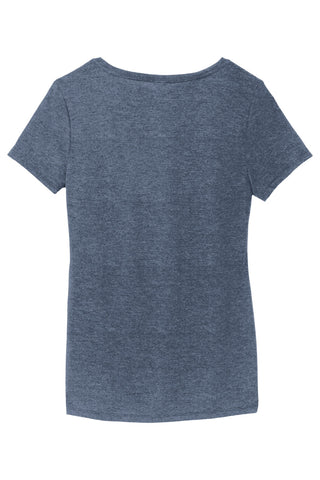 District Women's Perfect Tri V-Neck Tee (Navy Frost)