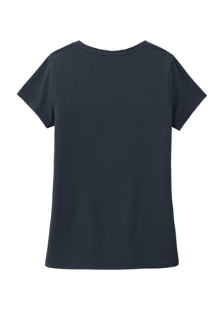 District Women's Perfect Tri V-Neck Tee (New Navy)