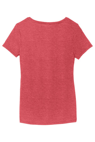 District Women's Perfect Tri V-Neck Tee (Red Frost)