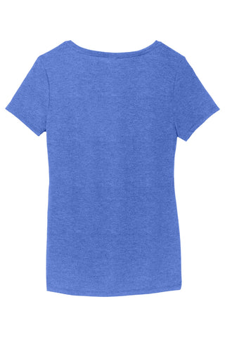 District Women's Perfect Tri V-Neck Tee (Royal Frost)