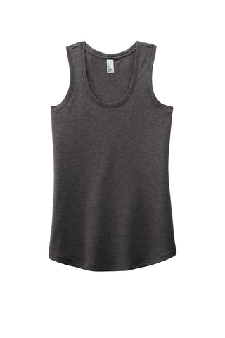District Women's Perfect Tri Racerback Tank (Heathered Charcoal)