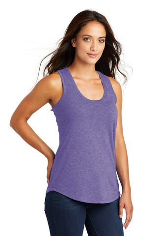 District Women's Perfect Tri Racerback Tank (Purple Frost)