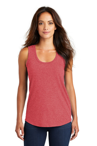 District Women's Perfect Tri Racerback Tank (Red Frost)