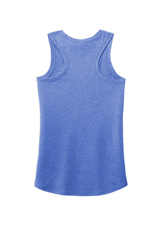 District Women's Perfect Tri Racerback Tank (Royal Frost)