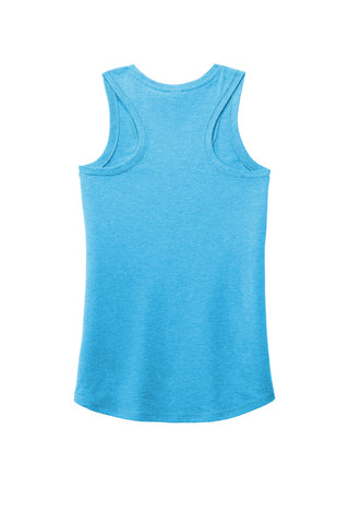 District Women's Perfect Tri Racerback Tank (Turquoise Frost)