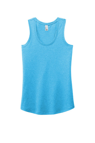 District Women's Perfect Tri Racerback Tank (Turquoise Frost)