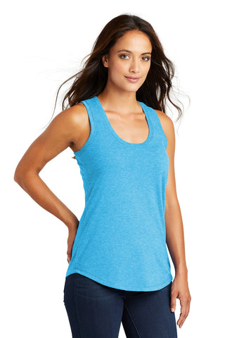 District Women's Perfect Tri Racerback Tank (Turquoise Frost)