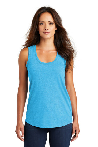 District Women's Perfect Tri Racerback Tank (Turquoise Frost)