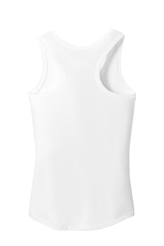 District Women's Perfect Tri Racerback Tank (White)