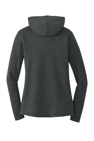 District Women's Perfect Tri Long Sleeve Hoodie (Black Frost)