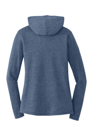 District Women's Perfect Tri Long Sleeve Hoodie (Navy Frost)