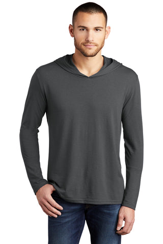 District Perfect Tri Long Sleeve Hoodie (Charcoal)