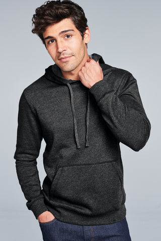 District Lightweight Fleece Hoodie (Heathered Grey)