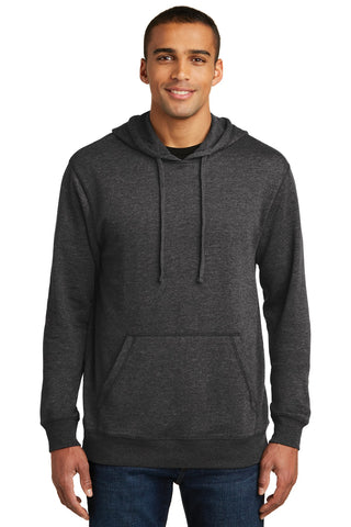 District Lightweight Fleece Hoodie (Heathered Black)