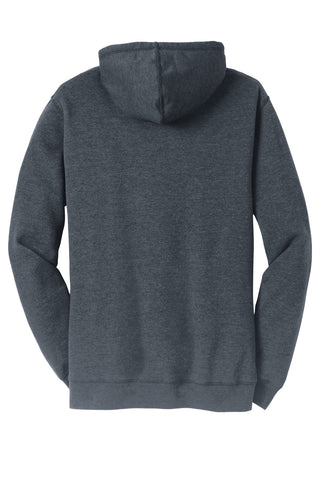 District Lightweight Fleece Hoodie (Heathered Navy)