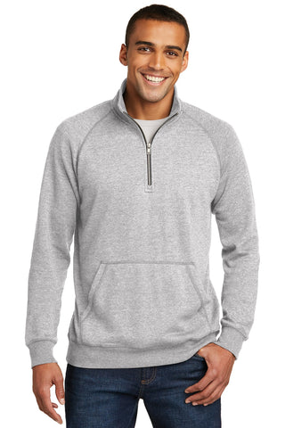 District Lightweight Fleece 1/4-Zip (Heathered Grey)