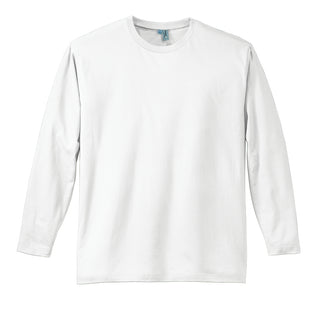 District Perfect Weight Long Sleeve Tee (Bright White)