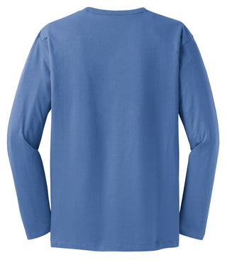 District Perfect Weight Long Sleeve Tee (Maritime Blue)