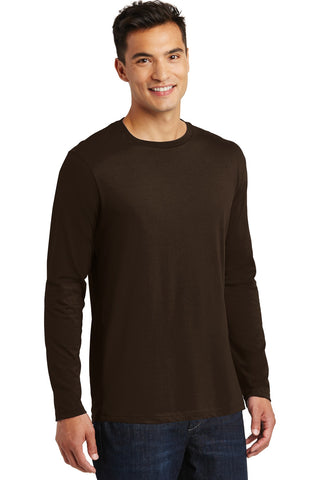 District Perfect Weight Long Sleeve Tee (Espresso)