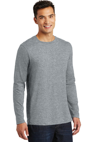 District Perfect Weight Long Sleeve Tee (Heathered Steel)