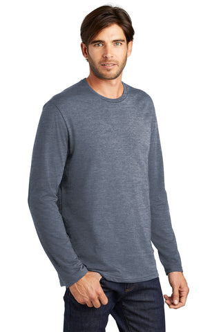 District Perfect Weight Long Sleeve Tee (Heathered Navy)