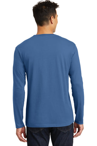 District Perfect Weight Long Sleeve Tee (Maritime Blue)