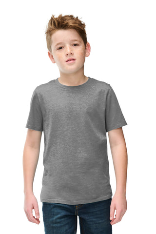 District Youth Perfect Blend CVC Tee (Grey Frost)