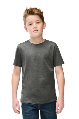 District Youth Perfect Blend CVC Tee (Heathered Charcoal)