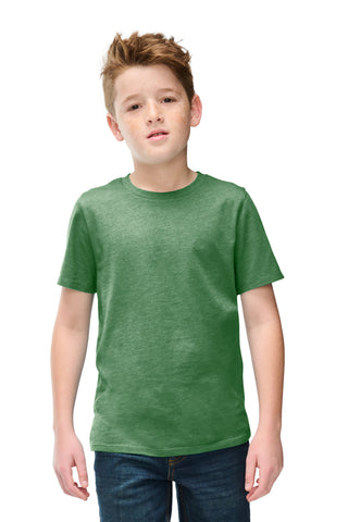 District Youth Perfect Blend CVC Tee (Heathered Kelly Green)