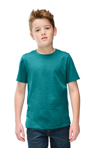 District Youth Perfect Blend CVC Tee (Heathered Teal)