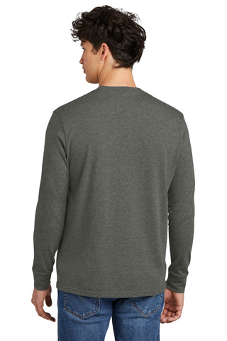 District Perfect Blend CVC Long Sleeve Tee (Heathered Charcoal)