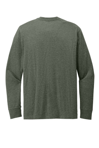 District Perfect Blend CVC Long Sleeve Tee (Heathered Olive)