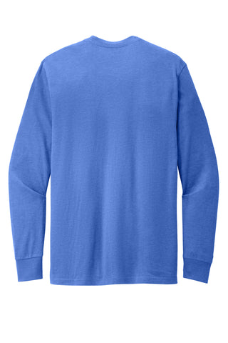 District Perfect Blend CVC Long Sleeve Tee (Heathered Royal)