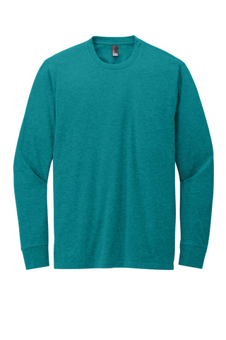 District Perfect Blend CVC Long Sleeve Tee (Heathered Teal)