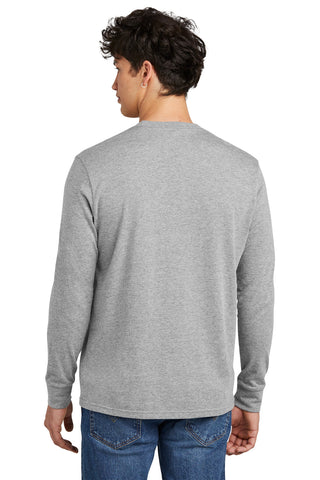 District Perfect Blend CVC Long Sleeve Tee (Light Heather Grey)