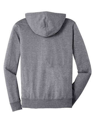 District Jersey Full-Zip Hoodie (Dark Heather Grey)