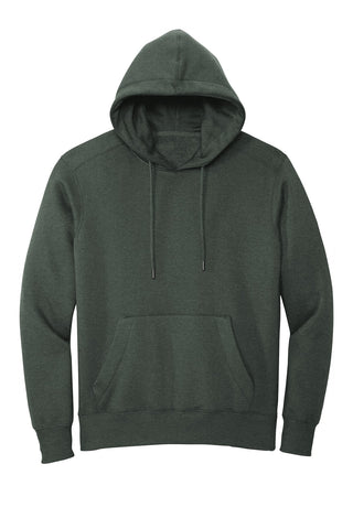 District Perfect Weight Fleece Hoodie (Heathered Forest Green)