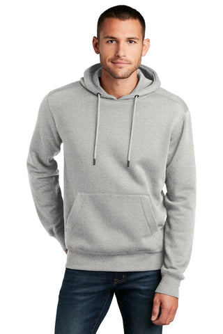 District Perfect Weight Fleece Hoodie (Heathered Steel)