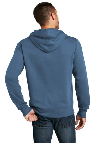 District Perfect Weight Fleece Hoodie (Maritime Blue)